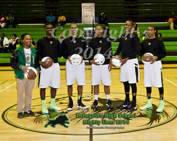 14003 LHS Boys Basketball Senior Night